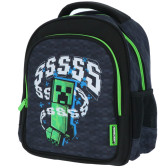 Sac à dos Minecraft Creeper Boom 30 CM Maternelle