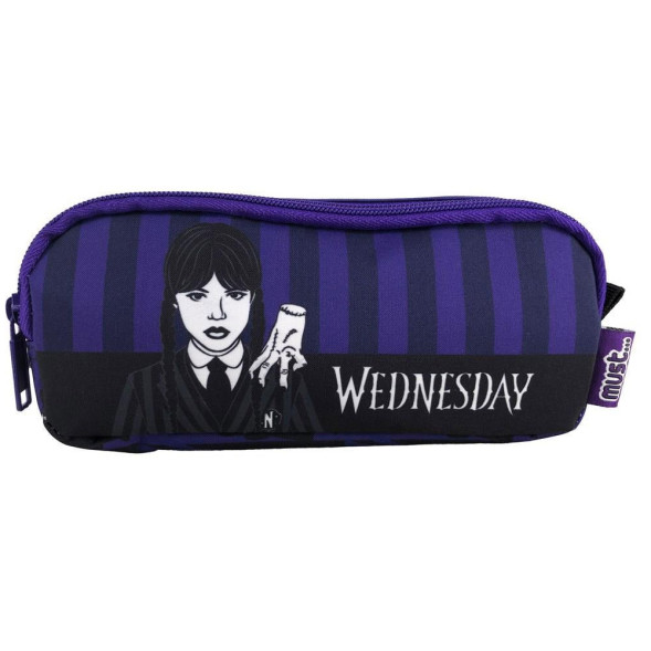 Estuche rectangular Mercredi Must 21 CM - 2 Cpt