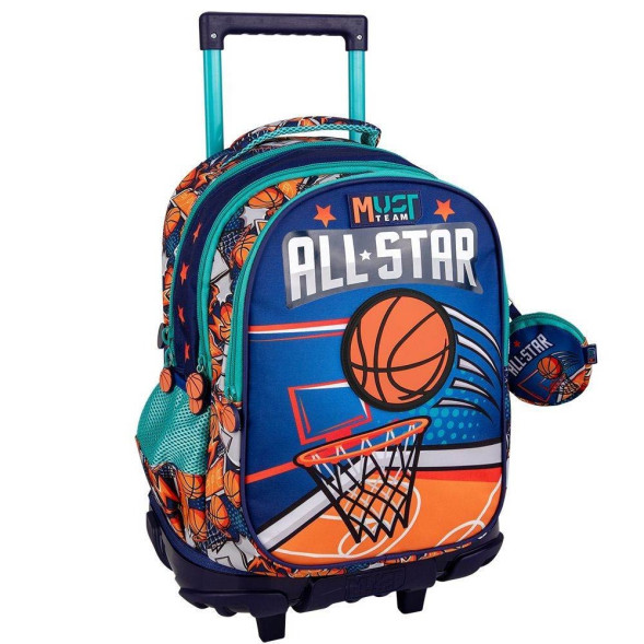 Sac à dos à roulettes Must Basketball All Star 45 CM Trolley