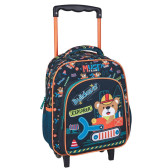 Rucksack mit Rollen Must Ourson Buldozer 31 CM Trolley - Kindergarten