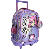 Must So Cute Manga 45 CM Trolley Backpack with Wheels