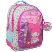 Zaino My Melody Must Team Blu 43 CM - 2 Scomparti