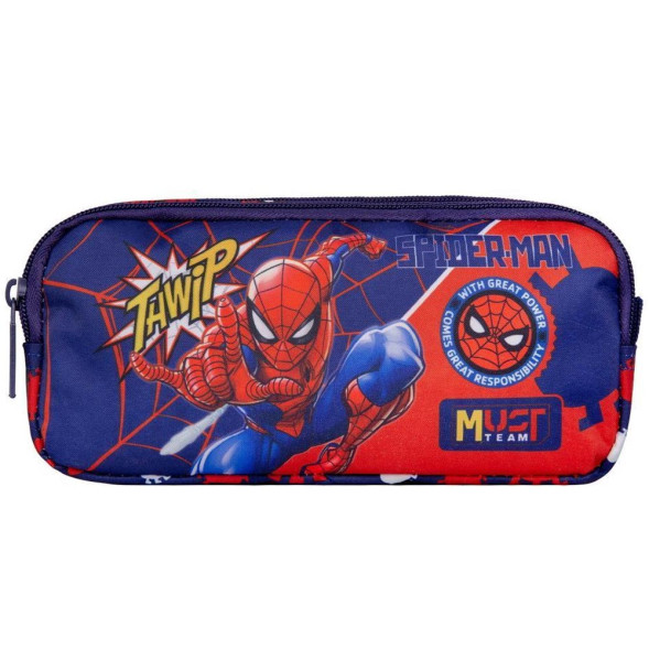 Rechthoekige etui Spiderman Avengers Must 21 CM - 2 Vakken