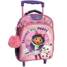 Sac &agrave; dos &agrave; roulettes Gabby et la Maison Magique Must 31 CM Trolley - Maternelle