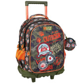 Outdoor Avontuur Must 45 CM Trolley Rugzak op Wielen