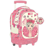 Sac à dos à roulettes Pretty Girl Must 45 CM Trolley