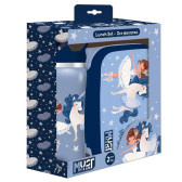 Blaue Ballerina-Lunchbox Must und Trinkflasche