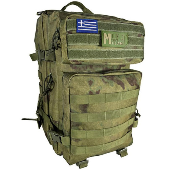 Must Militärischer Rucksack Grün 49 CM - Hochwertig