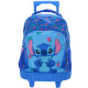 Sac à dos à roulettes Stitch Hawaii Bleu 43 CM 2 Cpt
