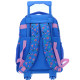 Stitch Hawaii Blue Wheeled Backpack 43 CM 2 Compartments