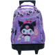 Kuromi Rucksack mit Rollen 43 CM 2 Fächer