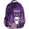 Mochila Kuromi Flores 42 CM - 2 Compartimientos