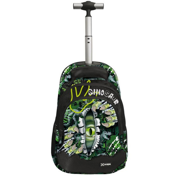 Rucksack mit Rollen Dinosaure Xscape 44 CM - 2 Fächer