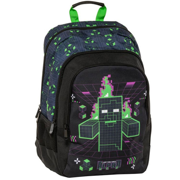 Rucksack Minecraft Zombie 42 CM - 2 Fächer