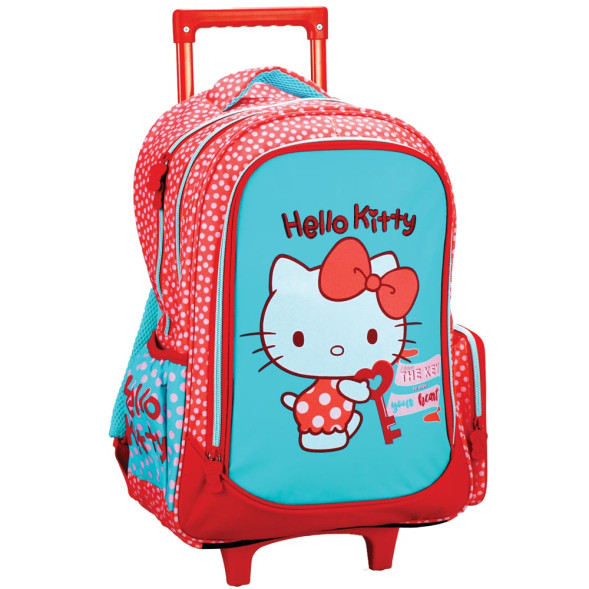 Sac à dos à roulettes Hello Kitty The Key 46 CM Trolley Haut de Gamme