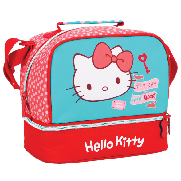 Sac lunch Hello Kitty De Sleutel 21 CM - lunchzak