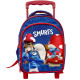 Rugzak met wielen Schtroumpfs Dorp 30 CM Kleuterschool