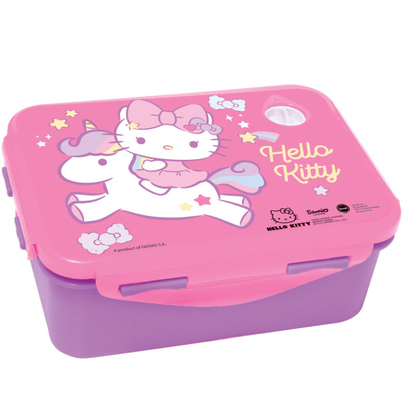Boîte goûter Hello Kitty Einhorn 17 CM