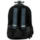 Mochila con ruedas Maui Black Ocean 48 CM Trolley de Alta Gama