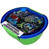 Snackbox Fußball Tor Zeit 17 CM aus Edelstahl