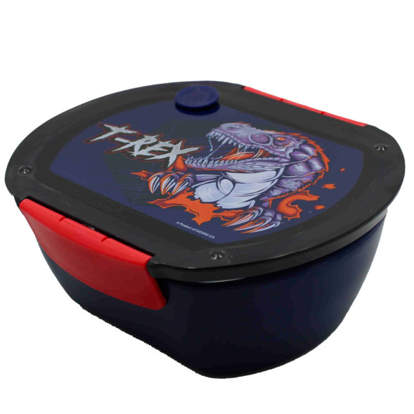 T-Rex Purple Snack Box 17 CM in stainless steel