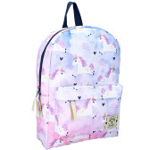 Bacio Latteo Segui l'Arcobaleno Zaino 33 CM Scuola Materna