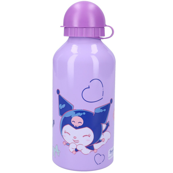 Aluminium Kuromi waterfles 500 ml - Hello Kitty