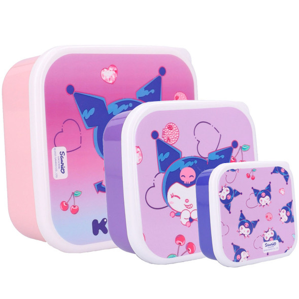 Snackdoos Kuromi Cherry 3 in 1 - 12 cm