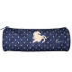 Trousse ronde Cybel Cheval Bleu 22 CM