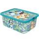 Caja de almacenamiento Stitch y Angel 13 litros