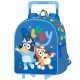 Minnie Flowers 3D rugzak op wielen 32 CM Kleuterschool