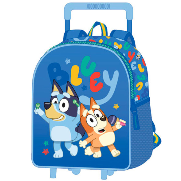 Minnie Flowers 3D Wheeled Backpack 32 CM Kindergarten