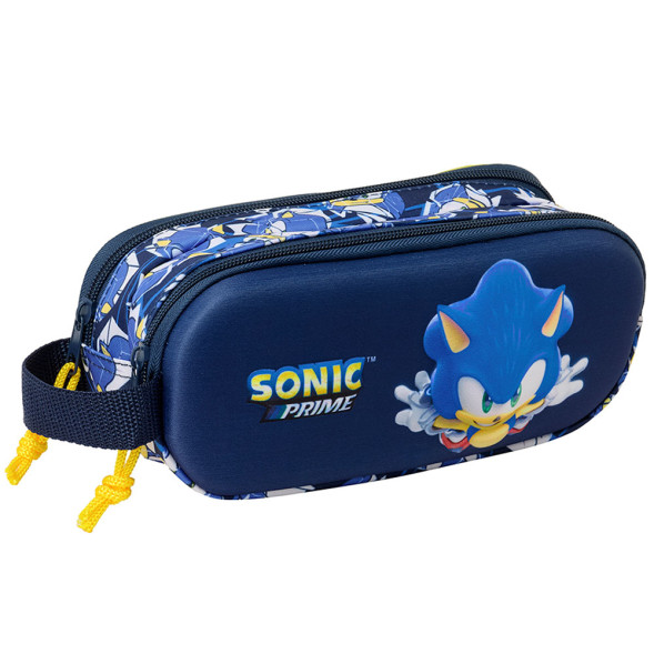Trousse Sonic Prime 3D 21 CM - 2 cpt