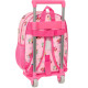 Wheeled backpack Snoopy Love 34 CM Trolley Kindergarten