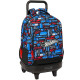 Rugzak op wielen Stitch Bright 45 CM Premium Trolley