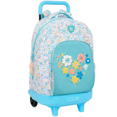 Sac à dos à roulettes Moos Fiori 45 CM Trolley Haut de Gamme