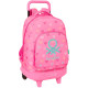 Sac à dos à roulettes Benetton Heart 45 CM Trolley Haut de Gamme