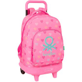 Zaino con cuote Benetton Carrello Premium Drop da 45 CM