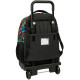 Schulrucksack mit rollen Blackfit8 Smile 45 CM Premium Trolley