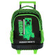 Schulrucksack mit rollen Minecraft Creeper Boom 43 CM 2 Cpt