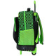 Schulrucksack mit rollen Minecraft Creeper Boom 43 CM 2 Cpt