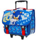 Zaino trolley Real Madrid Blu 41 CM - 2 Scomparti
