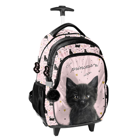 Zaino trolley Gatto Meow 45 CM - Cartella