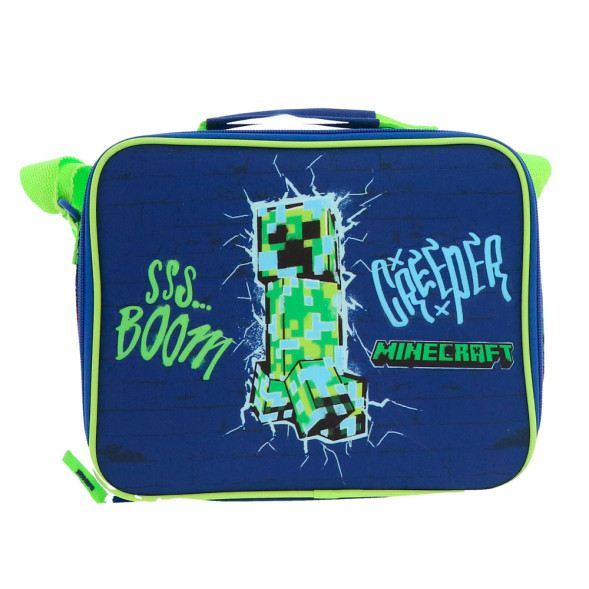 Snackbeutel Minecraft Creeper 27 cm Lunchbag