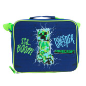 Sac goûter Minecraft Creeper Boom 27 CM Sac déjeuner