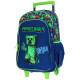 Zaino trolley Minecraft Creeper 42 CM 2 Scomparti