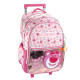 Rugzak met wielen Hello Kitty The Key 46 CM Trolley Hoogwaardige Kwaliteit