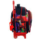 Sac à Dos à Roulettes Spiderman avec Masque 46 CM