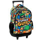 Sac à dos à roulettes Stumble Guys 46 CM Trolley Haut de Gamme