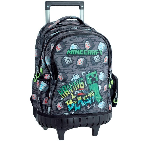 Schulrucksack mit rollen Stumble Guys 46 CM Premium Trolley
